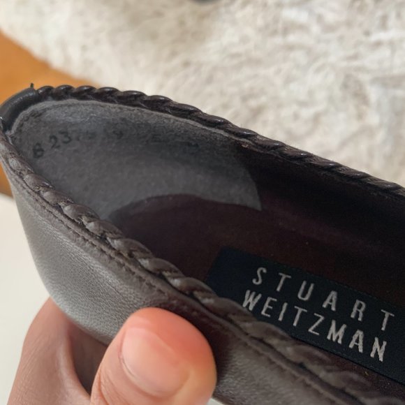 Stuart Weizman brown leather pumps 5.5 35.5 - Picture 6 of 10